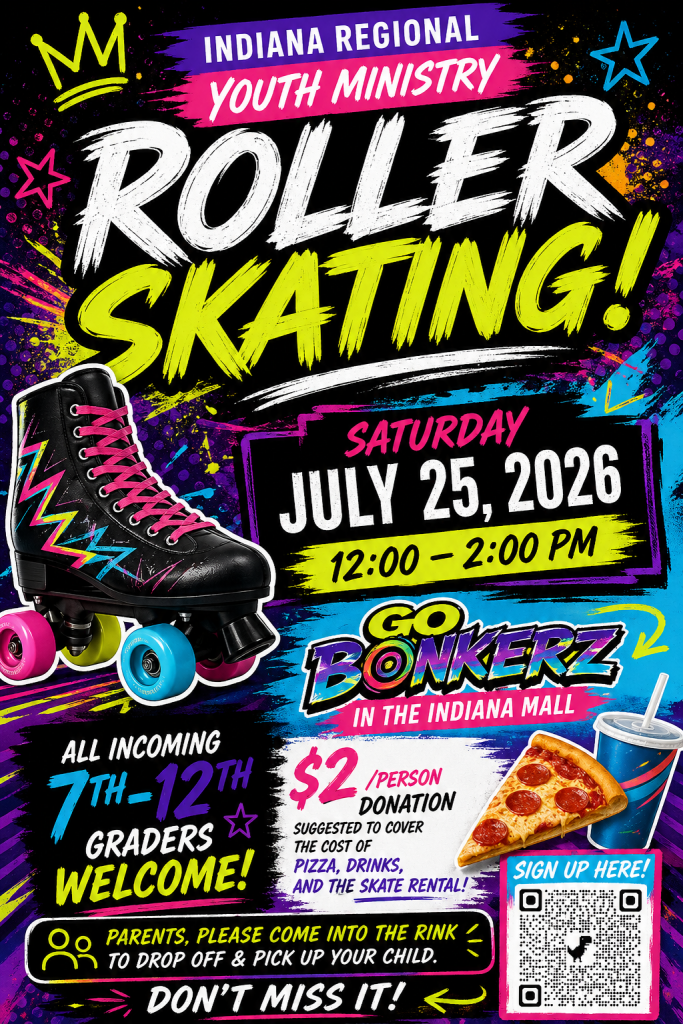 Youth ministry roller skating