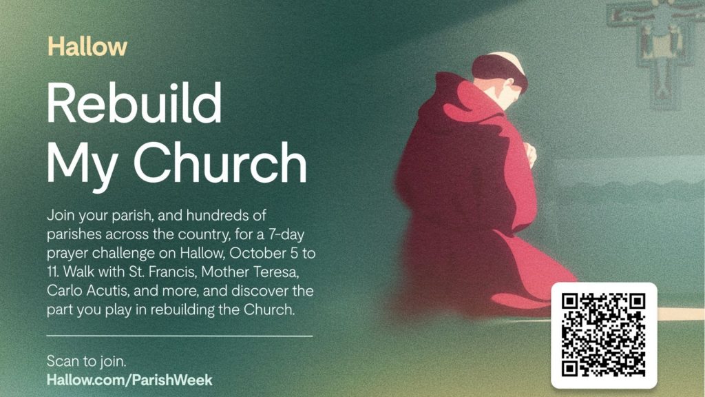 October Hallow Prayer Challenge